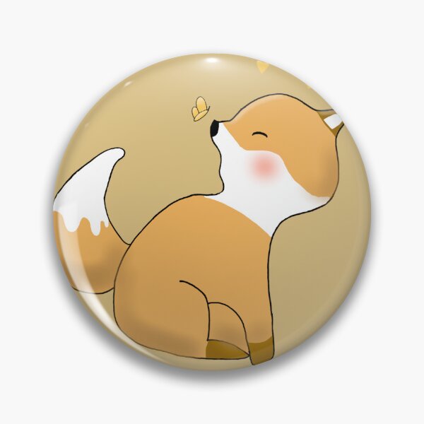 Item preview, cute fox  designed and sold by ryand0esart.