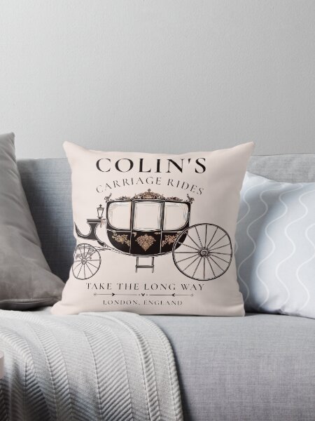 Aperçu de l'œuvre Les promenades en calèche de Colin Bridgerton - Chic London Design créée et vendue par GildedNest.