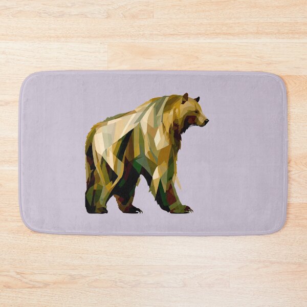 Item preview, Prismatic Prowler: The Geometric Bear designed and sold by Highlandkings.