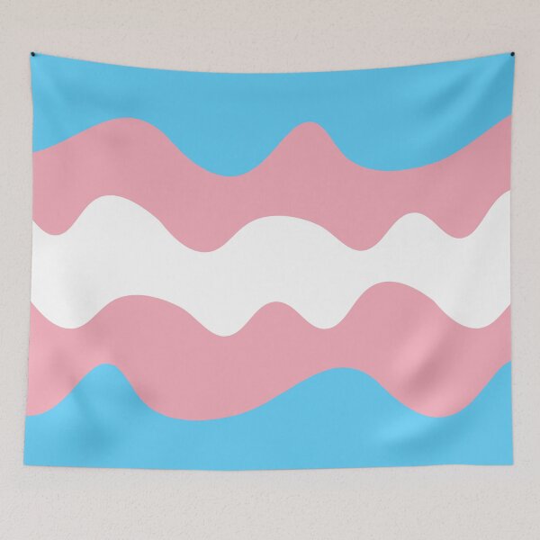 Item preview, Copy of Groovy Pride Trans Flag designed and sold by AbigailHerman.