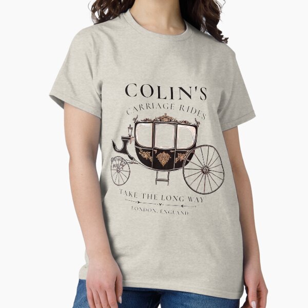 Aperçu de l'œuvre Les promenades en calèche de Colin Bridgerton - Chic London Design créée et vendue par GildedNest.