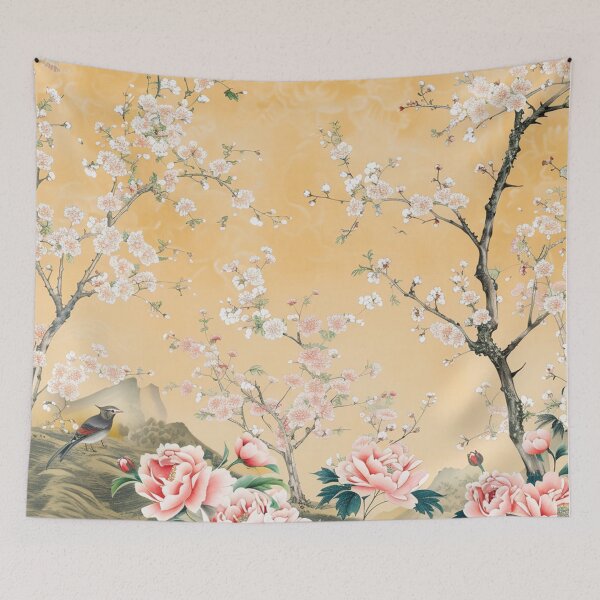 Item preview, chinese style wallpaper designed and sold by Dream scape  of Lucy.