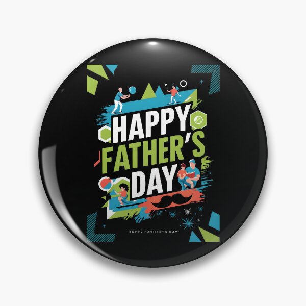 Aperçu de l'œuvre Joyeuse fête des Pères créée et vendue par MrChimpStore.