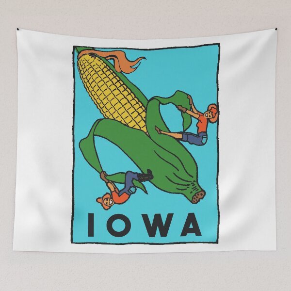 Item preview, Iowa Corn Vintage Style designed and sold by Decal Mania.