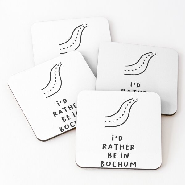 Item preview, I'd Rather be in Bochum | Typography Design | Minimalist Aesthetic designed and sold by RM-Journey.