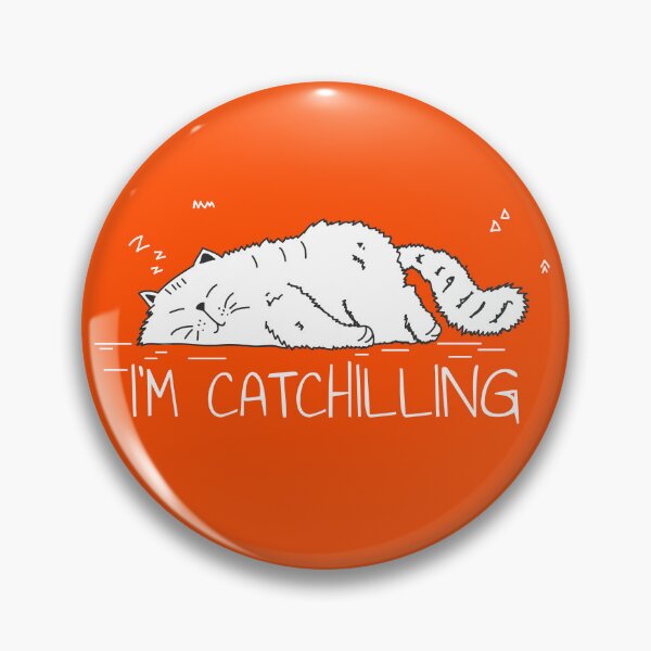 Item preview, Funny cat Catchilling designed and sold by claudiatoman.