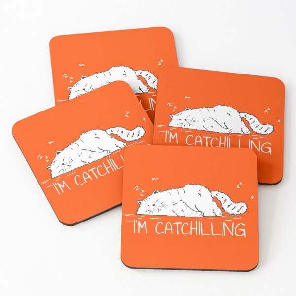 Item preview, Funny cat Catchilling designed and sold by claudiatoman.