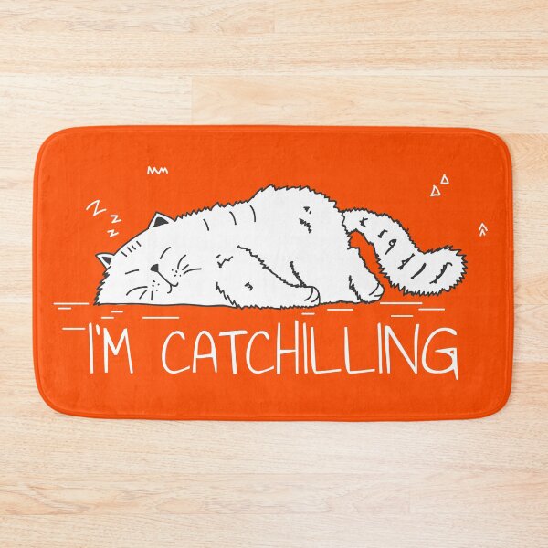 Item preview, Funny cat Catchilling designed and sold by claudiatoman.