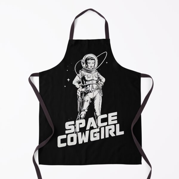 Item preview, Retro Space Cowgirl: Vintage Galactic Western Adventure designed and sold by SpookshowDesign.