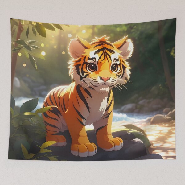 Item preview, baby tiger designed and sold by eriktartufo.