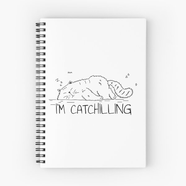 Item preview, Funny cat Catchilling designed and sold by claudiatoman.