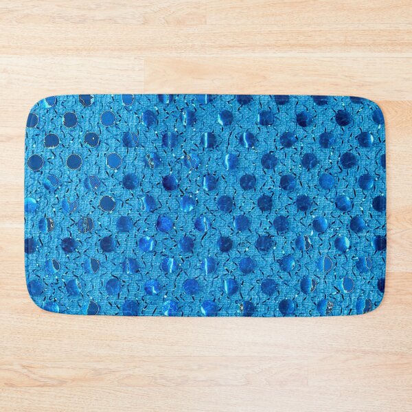 Item preview, Speckled Sequin Style Clothing Line Mardi Gras Type Bluish Print designed and sold by posterbobs.