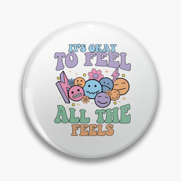 Item preview, It's Okay To Feel All The Feels, ABA Therapist, Speech Therapy, BCBA, Mental Health, RBT, AAC designed and sold by behindthefacts.