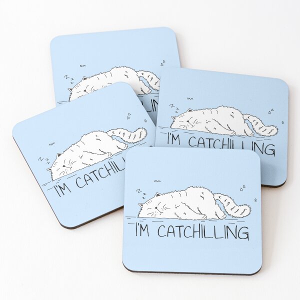 Item preview, Funny cat Catchilling designed and sold by claudiatoman.