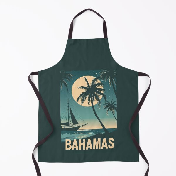Item preview, A Vintage Travel Illustration of Bahamas designed and sold by GoodOldVintage.