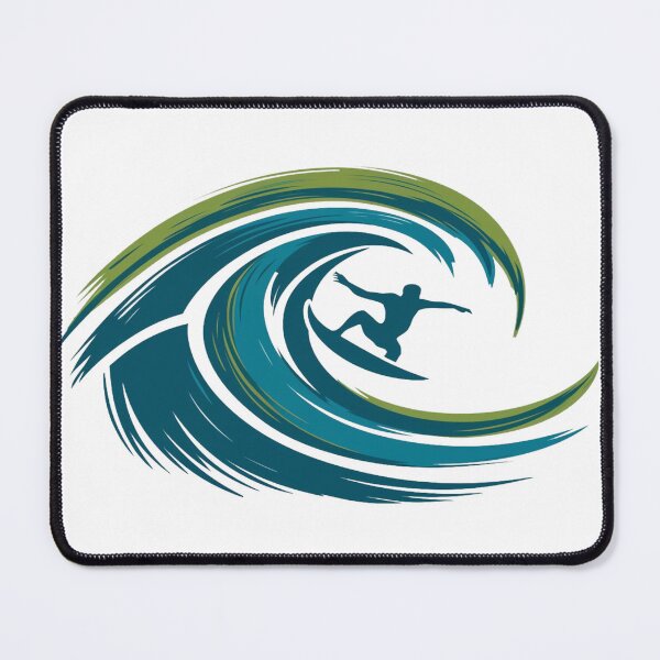 Item preview, Surfer catching a bold and powerful wave designed and sold by cj-digital.