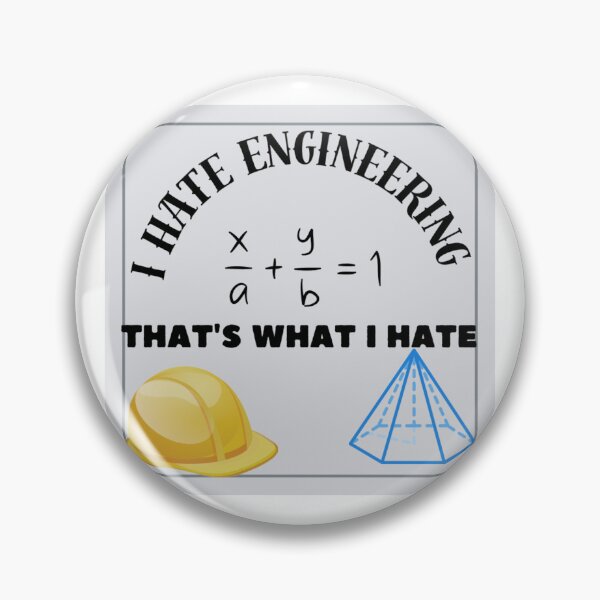 Item preview, i hate engineering designed and sold by laurazael.