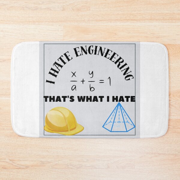 Item preview, i hate engineering designed and sold by laurazael.