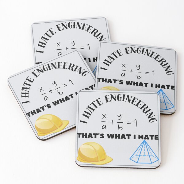 Item preview, i hate engineering designed and sold by laurazael.