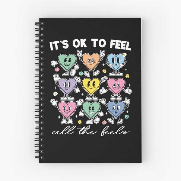 Item preview, It's Okay To Feel All The Feels, ABA Therapist, Speech Therapy, BCBA, Mental Health, RBT, AAC designed and sold by behindthefacts.
