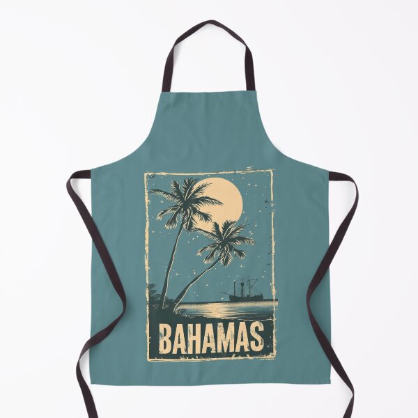 Item preview, A Vintage Travel Illustration of Bahamas designed and sold by GoodOldVintage.