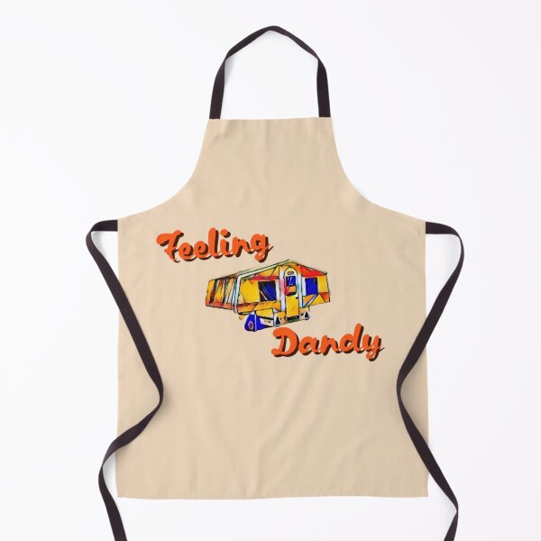 Item preview, Orange and Blue Feeling Dandy Trailer Tent designed and sold by BeccaAelishe.