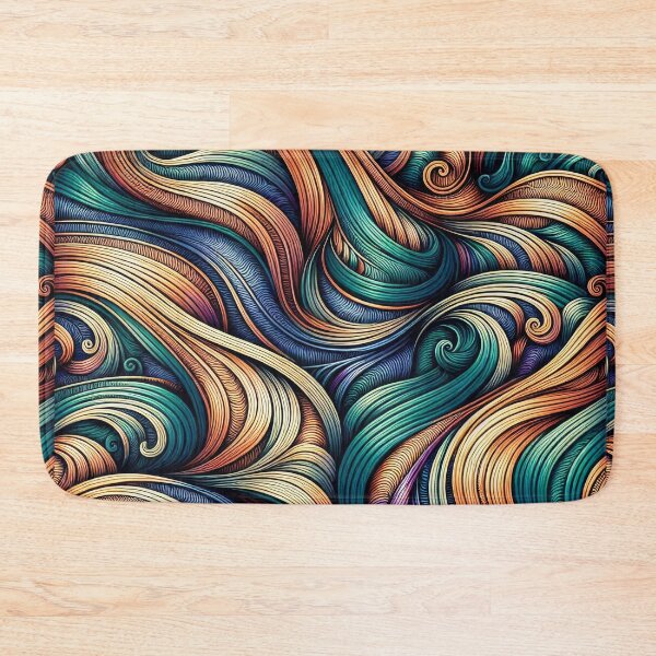 Item preview, Whirlpool Color Stripe Pattern Design designed and sold by ReachForArt.
