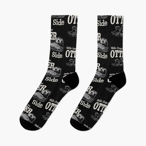 Item preview, Hello From The Otter Side Dks designed and sold by Alema Art.