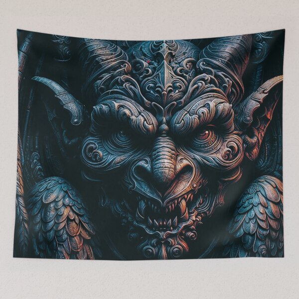 Item preview, A Gargoyle in stone with its demonic laugh  designed and sold by PixelCraftDSG.