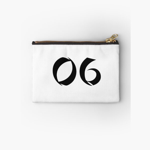 Item preview, 06, six, black, shangai designed and sold by Numbers-Art.