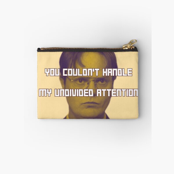 Item preview, Dwight Schrute Undivided Attention Orange designed and sold by ashleygus.