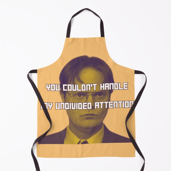 Item preview, Dwight Schrute Undivided Attention Orange designed and sold by ashleygus.