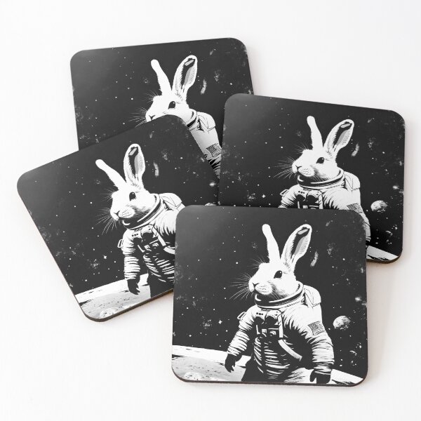 Item preview, astronaut rabbit designed and sold by OxiSkor.