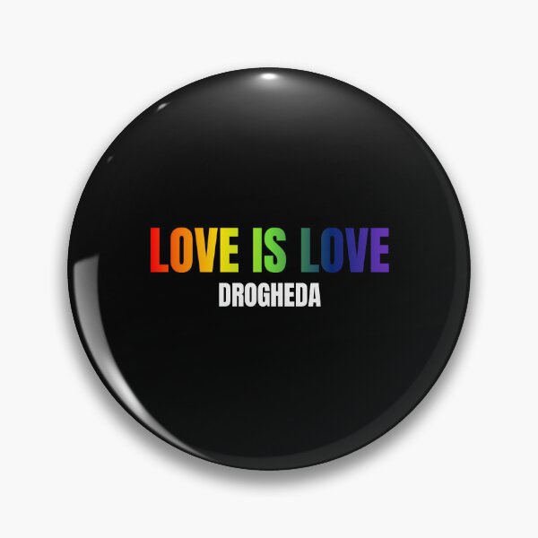 Item preview, Drogheda Love is Love t-shirt, Rainbow color pride LGBTQ graphic t-shirt, Pride unisex t-shirt, pride outfit ideas, pride month tees, designed and sold by PrideBeProud.