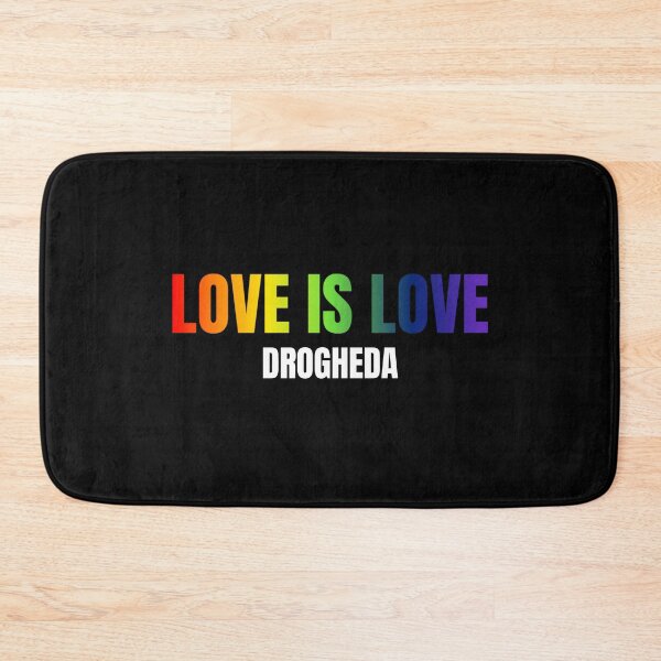 Item preview, Drogheda Love is Love t-shirt, Rainbow color pride LGBTQ graphic t-shirt, Pride unisex t-shirt, pride outfit ideas, pride month tees, designed and sold by PrideBeProud.