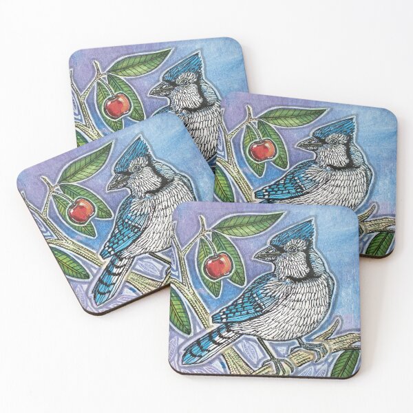 Item preview, Sweet Cherry Blue designed and sold by Lynnette Shelley.