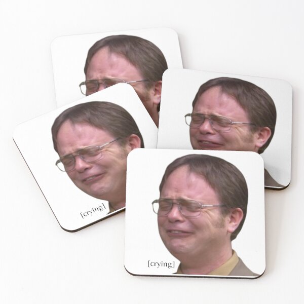 Item preview, Dwight Schrute Crying  designed and sold by ashleygus.