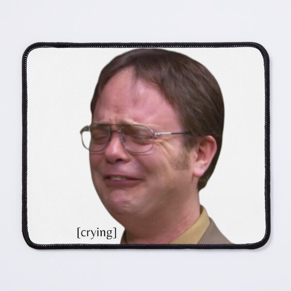 Item preview, Dwight Schrute Crying  designed and sold by ashleygus.