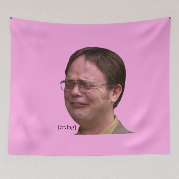 Item preview, Dwight Schrute Crying  designed and sold by ashleygus.