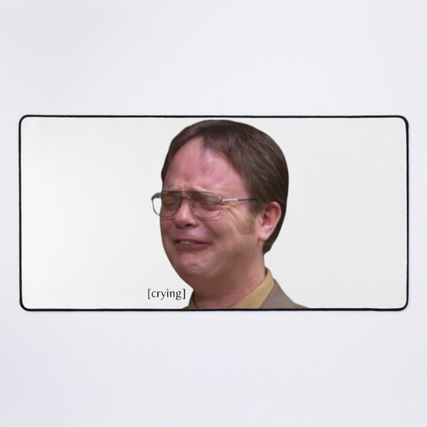 Item preview, Dwight Schrute Crying designed and sold by ashleygus.