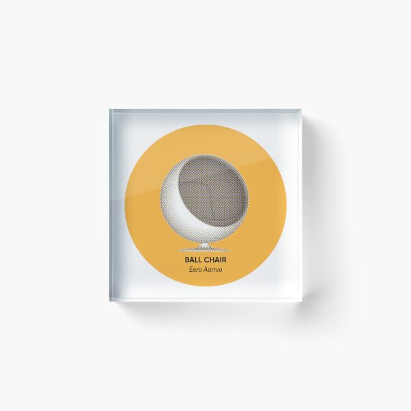 Item preview, Ball Chair by Eero Saarinen Halftone (Midcentury Furniture) designed and sold by hanadvartstudio.
