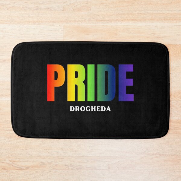 Item preview, Drogheda Pride t-shirt, Rainbow color pride LGBTQ graphic t-shirt, Pride unisex t-shirt designed and sold by PrideBeProud.