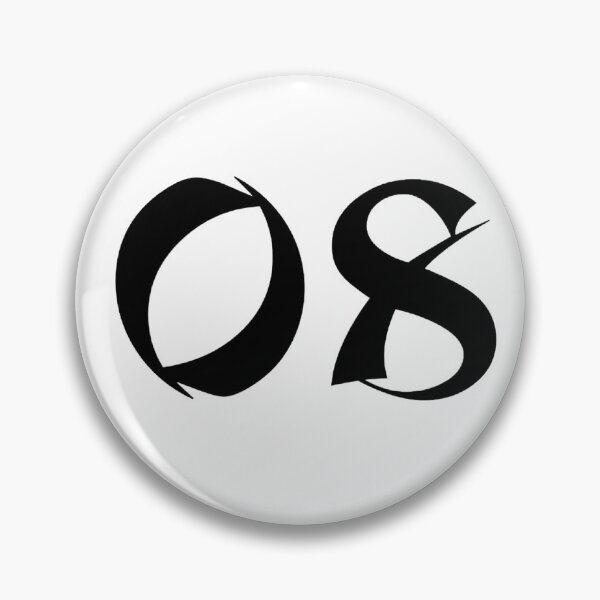 Item preview, 08, eight, black, shangai designed and sold by Numbers-Art.