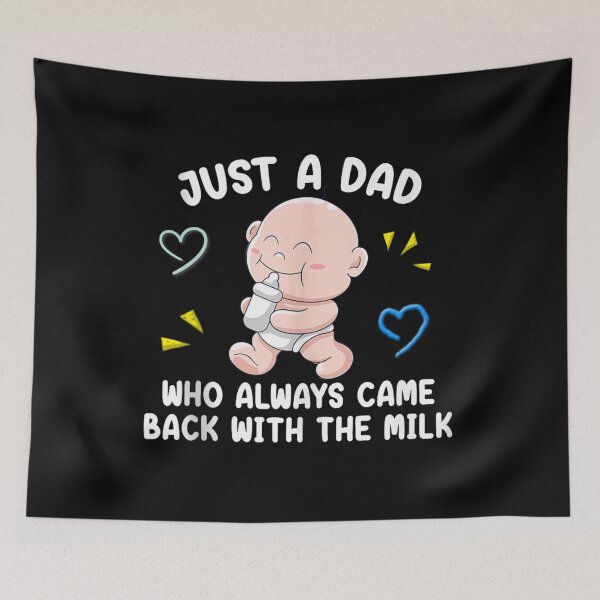 Item preview,  Just A Dad Who Always Came Back With The Milk designed and sold by skeastore.