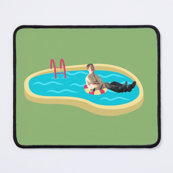 Item preview, Dwight Scrute in the Pool designed and sold by ashleygus.