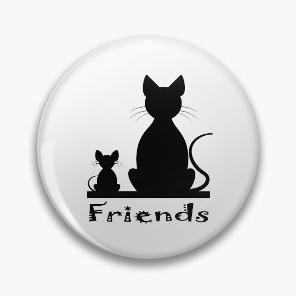 Artikelvorschau, Maus und Katze Freunde entworfen und verkauft von hhh-art.