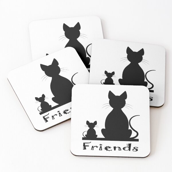 Item preview, Mouse and cat friends designed and sold by hhh-art.
