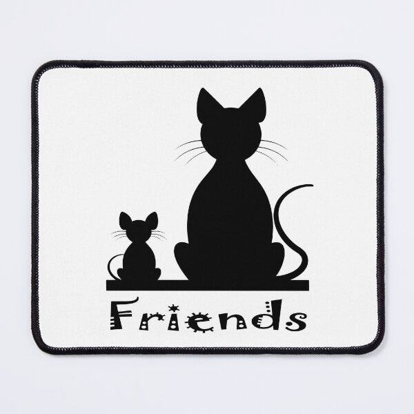 Item preview, Mouse and cat friends designed and sold by hhh-art.