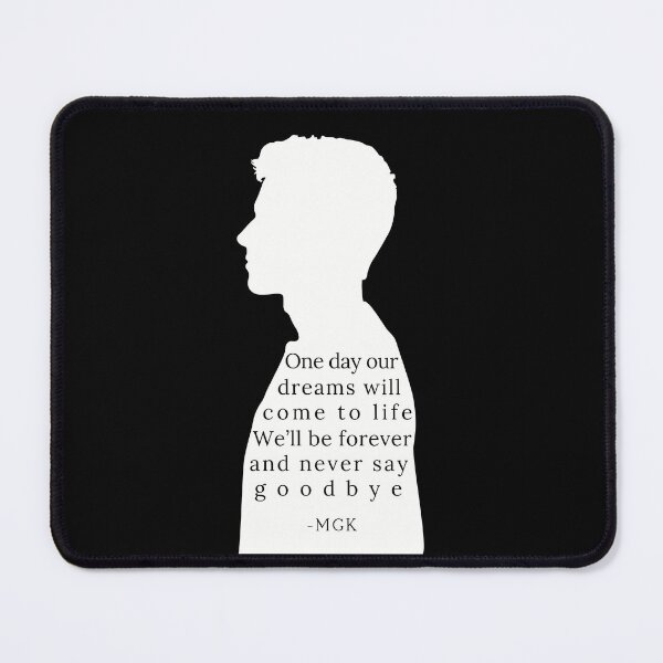 Item preview, MGK Letters Silhouette White designed and sold by MrsCane13.
