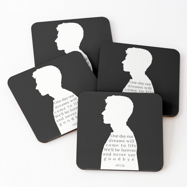 Item preview, MGK Letters Silhouette White designed and sold by MrsCane13.